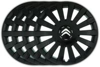 KOŁPAKI 17'' CITROEN C4 C5 Jumpy CZARNY POŁYSK WCP