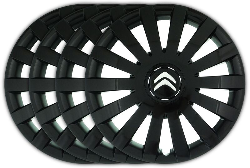 KOŁPAKI 17'' CITROEN C4 C5 Jumpy CZARNY POŁYSK WCP zdjęcie 1