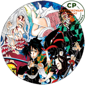 Opłatek waflowy na tort - Demon Slayer - Miecz zabójcy demonów