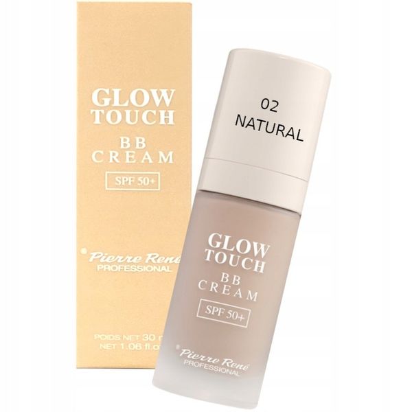 PIERRE RENE KREM BB GLOW TOUCH SPF 50+ 02 natural zdjęcie 1