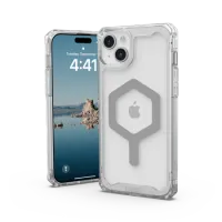 Etui UAG Plyo MagSafe do iPhone 15 Plus - przezroczysto-srebrne