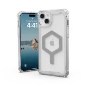 Etui UAG Plyo MagSafe do iPhone 15 Plus - przezroczysto-srebrne