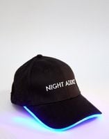 Night Addict czapka z daszkiem czarny rozmiar uniwersalny