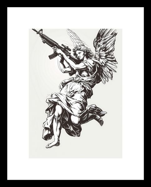 Plakat 13x18cm Anioł Wojny zdjęcie 3