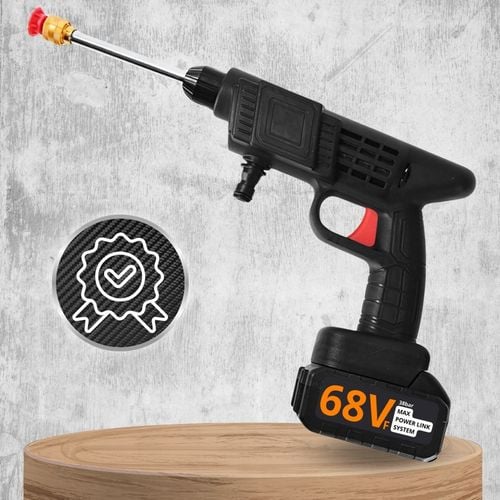 AKUMULATOROWA MYJKA CIŚNIENIOWA DO OGRODU, OKIEN I KOSTKI, ZESTAW na Arena.pl