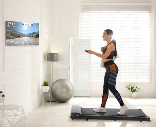 Bieżnia (Walking pad) VACO z wyświetlaczem LED i zdalnym sterowaniem. na Arena.pl