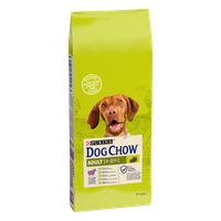 purina dog chow adult z jagnięciną 14kg