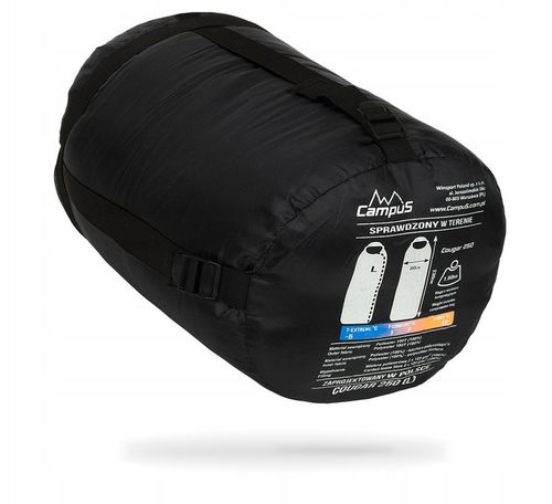 CAMPUS ŚPIWÓR 2w1 COUGAR DO -5st KOŁDRA 250 LEWY na Arena.pl
