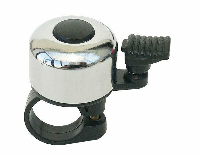 Dzwonek do roweru - srebrny zdjęcie 1