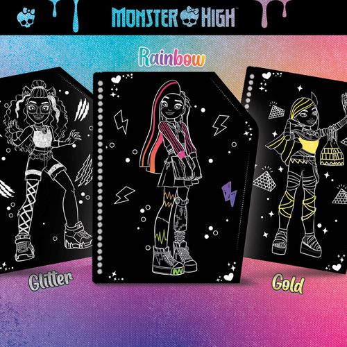 Zestaw do rysowania Monster High (12 Sztuk) na Arena.pl