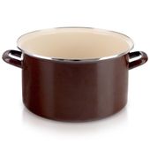Garnek Emaliowany do Gotowania Tradycyjny na Gaz Indukcję 32 cm 11,5L