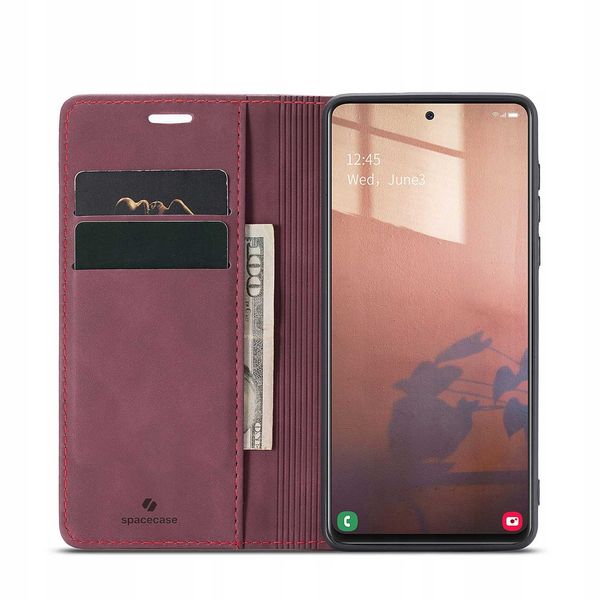 Spacecase Wallet Galaxy A51 Red zdjęcie 14