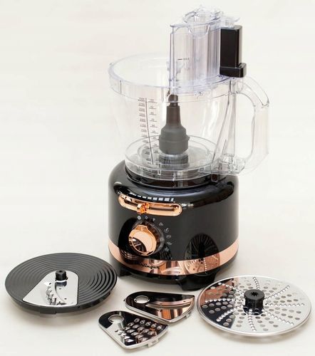 WIELOFUNKCYJNY ROBOT KUCHENNY BERLINGER 1800W BLENDER SZATKOWNICA MŁYNEK na Arena.pl