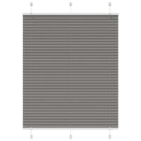 Roleta plisowana antracytowa 110x100cm Szerokość tkaniny