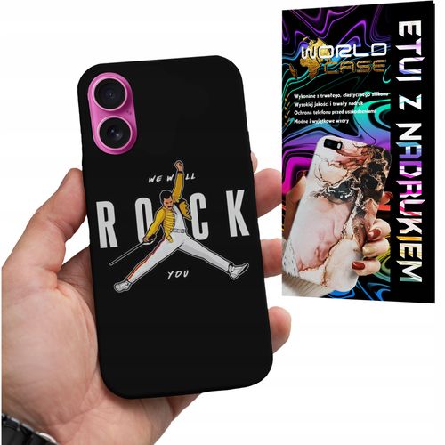 ETUI CASE DO IPHONE 16 - ROCK KAPELE WZORY FAN POKROWEIC PLECKI na Arena.pl