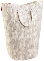 Torba na pranie FANCY HOME, kremowa