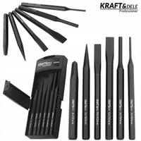Zestaw Wybijaków Przecinaków Punktaków CR-V 6 Sztuk Kraft&Dele