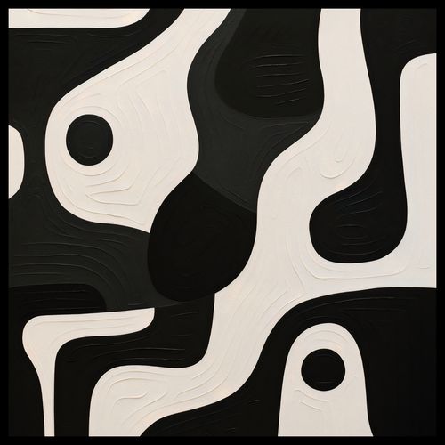 Plakat 50x50cm Kontrastowa Harmonia na Arena.pl