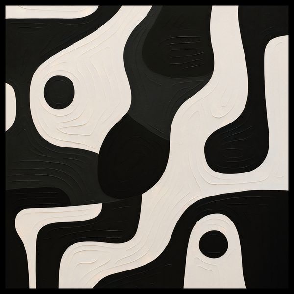 Plakat 50x50cm Kontrastowa Harmonia zdjęcie 2