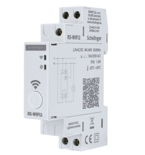 ASTRONOMICZNY PROGRAMATOR CZASOWY WIFI JEDNOKANAŁOWY 48-240V TUYA na Arena.pl