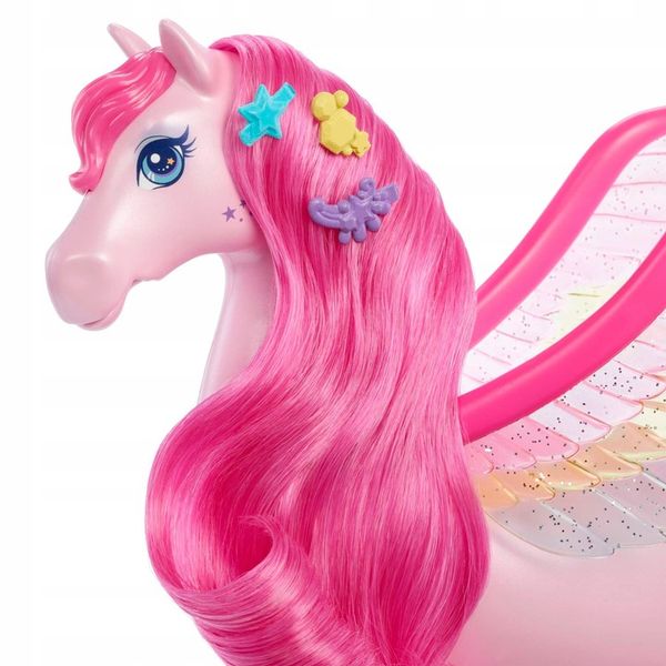 LALKA BARBIE SZCZYPTA MAGII PEGAZ JEDNOROŻEC światło dźwięk zdjęcie 6