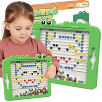 TABLICA MAGNETYCZNA DINOZAUR DUŻA TABLICA KREATYWNA MONTESSORI STEM NAUKA