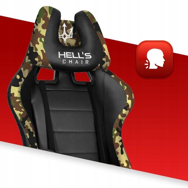 FOTEL GAMINGOWY DLA GRACZA BIUROWY HELL'S zdjęcie 11