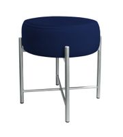 Taboret Pola noga metalowa szara MG16
