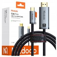 mcdodo kabel usb-c hdmi przejściówka adapter hub usb typ c do hdmi 8k