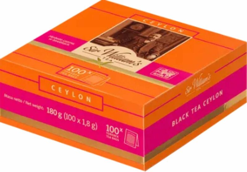 SIR WILLIAMS 100tb x 1,8g Ceylon Black zdjęcie 1