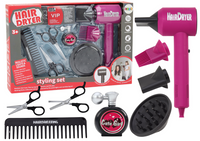 Zestaw Fryzjerski Salon Piękności Fryzjer Suszarka 10 ele.