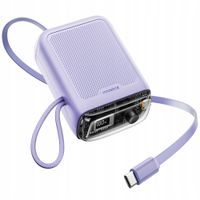 INNOSTYLE MINI POWERBANK 10000MAH 2X USB-C TYP C 33W ROZWIJANY KABEL USB-C