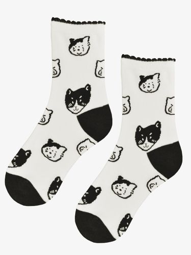 SKARPETY DZIEWCZĘCE SB048 35-38 czarny/serce na Arena.pl