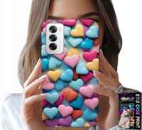 ETUI DO OPPO RENO12 PRO 5G - KOLOROWE SERCA MOŻLIWOŚĆ PERSONALIZACJI