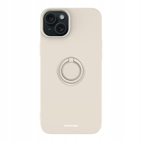 ETUI MATOWE DO IPHONE 15 PLUS SPACECASE SILICONE RING SILIKONOWE + SZKŁO na Arena.pl