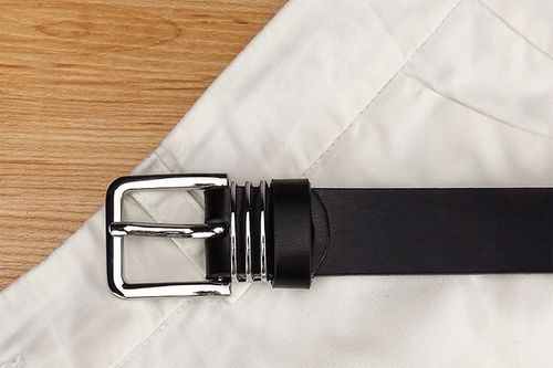 Pasek skórzany CZARNY DAMSKI SKÓRA NATURALNA 130CM GRACIO na Arena.pl