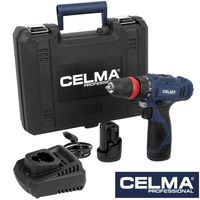 Wiertarko - wkrętarka CELMA Professional WAK-Li 12GEO 12V 2x2Ah 32Nm