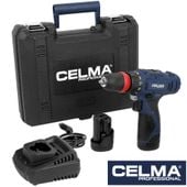 Wiertarko - wkrętarka CELMA Professional WAK-Li 12GEO 12V 2x2Ah 32Nm