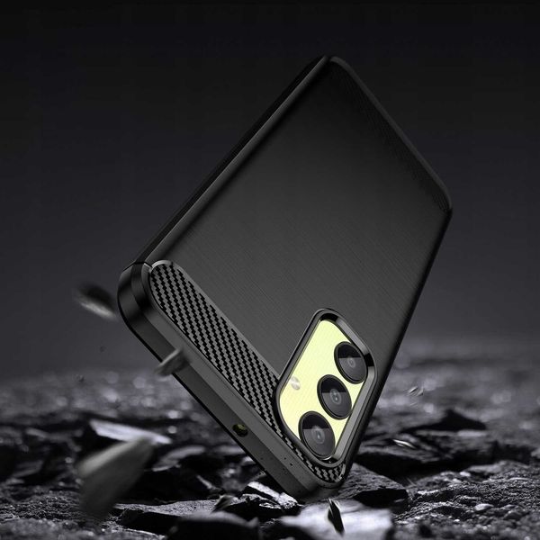 Spacecase Carbon Galaxy A15 4G / 5G Black zdjęcie 5