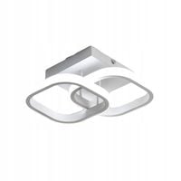 ZYRANDOL SYPIALNIA LAMPA SUFITOWA PLAFON LED RING BIAŁY 6500K NOWOCZESNA
