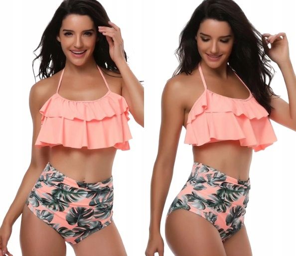 STRÓJ KĄPIELOWY PUSH UP BIKINI WYSOKI STAN / S zdjęcie 1