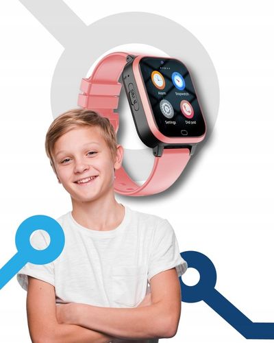 Smartwatch ZEGAREK dla dzieci Forever GPS WiFi 4 Kids Look Me KW-510 na Arena.pl