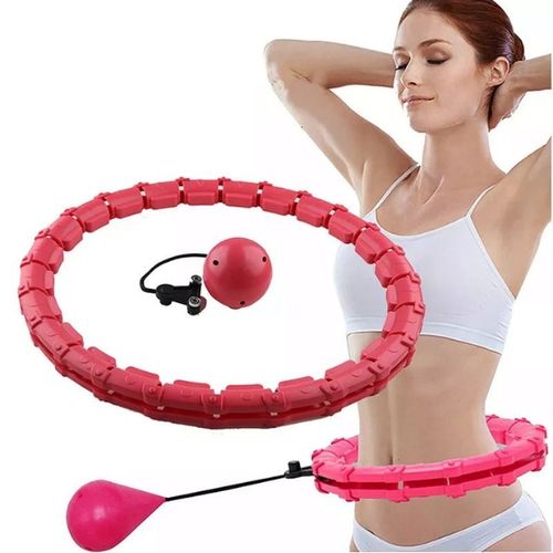 HULA HOP Z OBCIĄŻENIEM I FUNKCJA MASAŻU ODCHUDZAJĄCE Z ŁOŻYSKIEM SMART FIT na Arena.pl