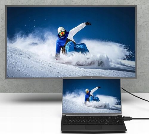 Przejściówka Kabel Adapter DisplayPort DP do VGA 2 m 1080 full HD 2m na Arena.pl