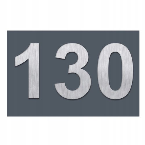 WYPUKŁY NUMER NA DOM | TABLICZKA ADRESOWA Z NUMEREM DOMU / MIESZKANIA na Arena.pl