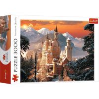 PUZZLE 3000 ZIMOWY ZAMEK NEUSCHWANSTEIN 33025