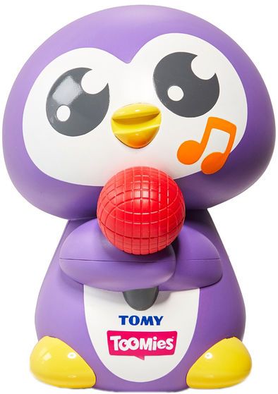 BEZPIECZNA ZABAWKA KĄPIELOWY PINGWIN 12M+ TOMY zdjęcie 1