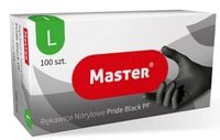 rękawice nitrylowe czarne master pride rozmiar l - rek gu 4887