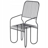 Kadax Ławka Ogrodowa z Oparciem Parkowa 50cm