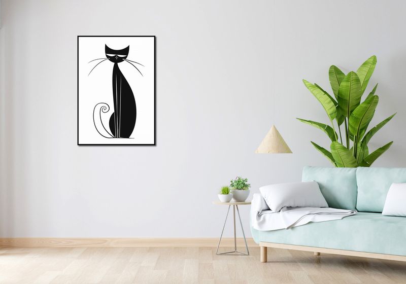 Plakat 64x90cm Czerń Kocicy zdjęcie 4
